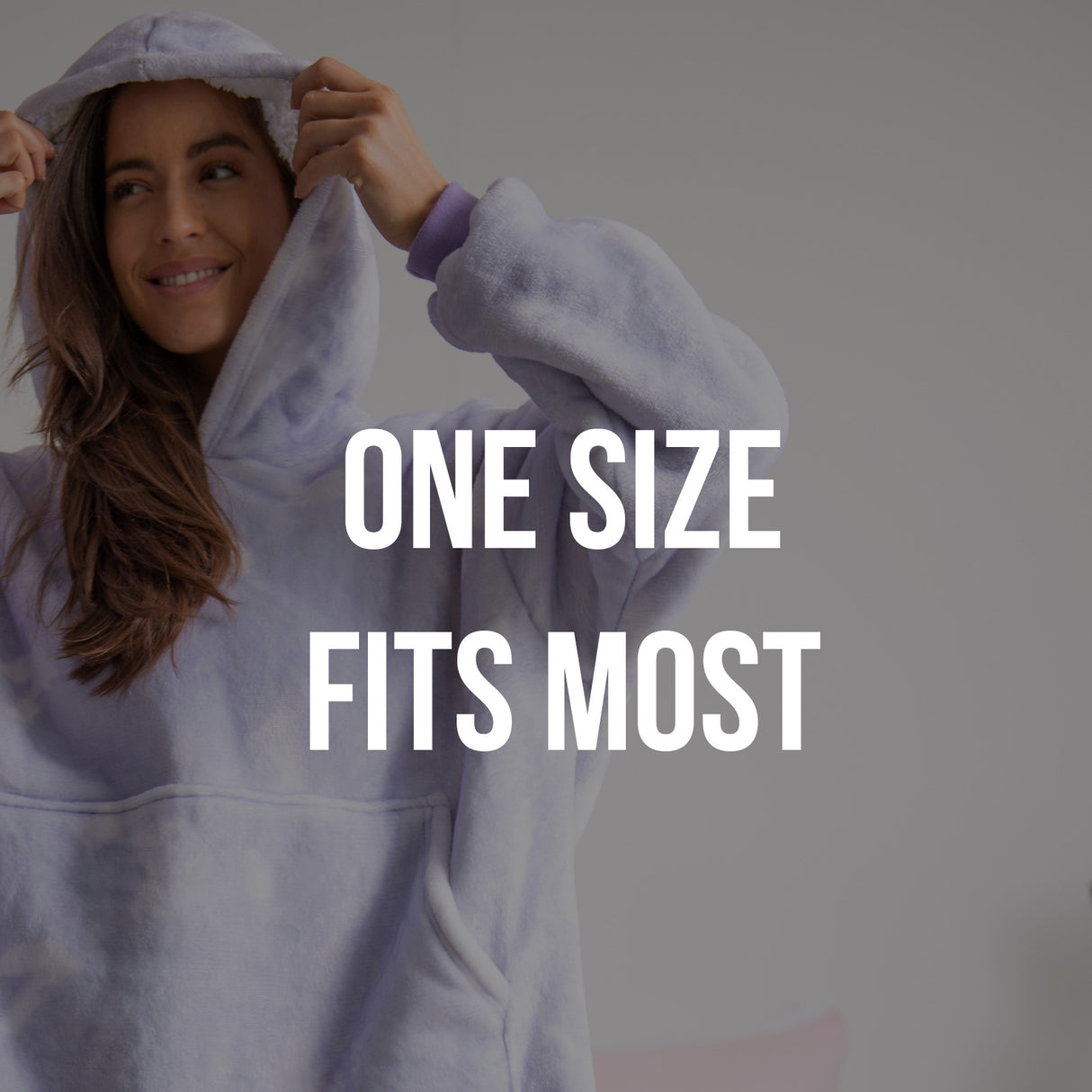 Royal Comfort Snug Hoodie - White Blue