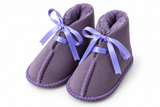 Australian Leather Ugg Infant Ribbon - Lilac Lilac - Large