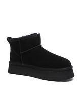Australian Shepherd UGG Thick Bottom Ronnie - Black