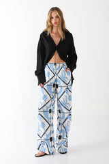 Lost In Lunar Women's Foster Shirt - Noir