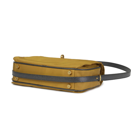 BAMEI Water-Resistant Ballistic Nylon Crossbody Bag - Camel