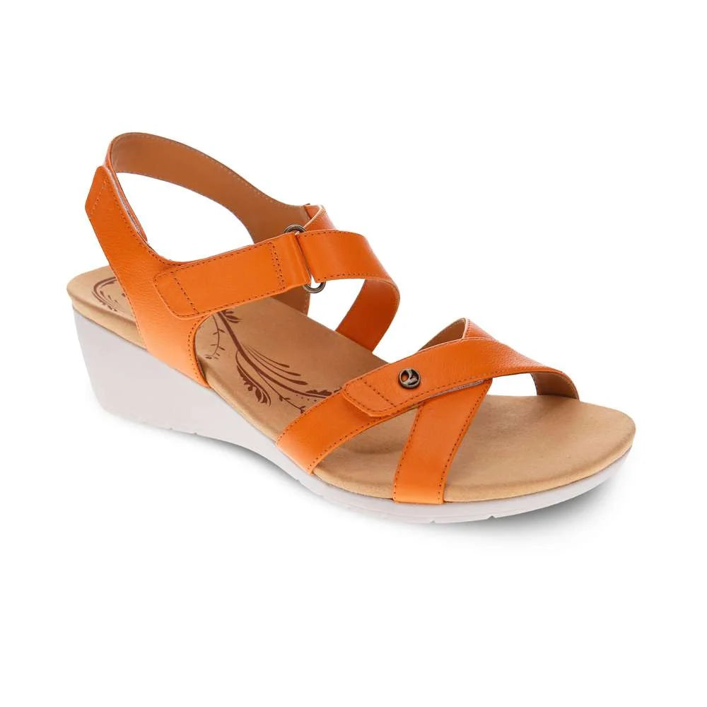 Revere Casablanca Wedge - Rustic Orange