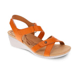 Revere Casablanca Wedge - Rustic Orange