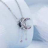 Solid 925 Signature Silver Akhira Moon Goddess Charm