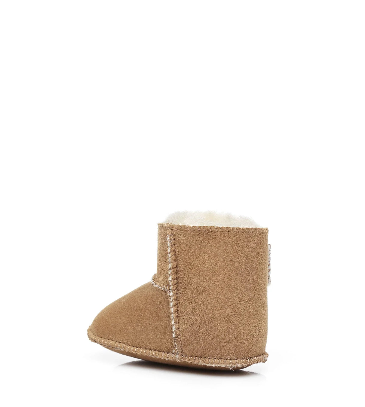 Baby Erin Booties in Chestnut