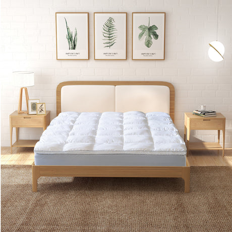 Royal Comfort 1200GSM Deluxe 7-Zone Mattress Topper