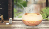 TODO 300Ml Humidifier Aromatherapy Diffuser Ultrasonic 7 Colour Led + Essential Oil - White