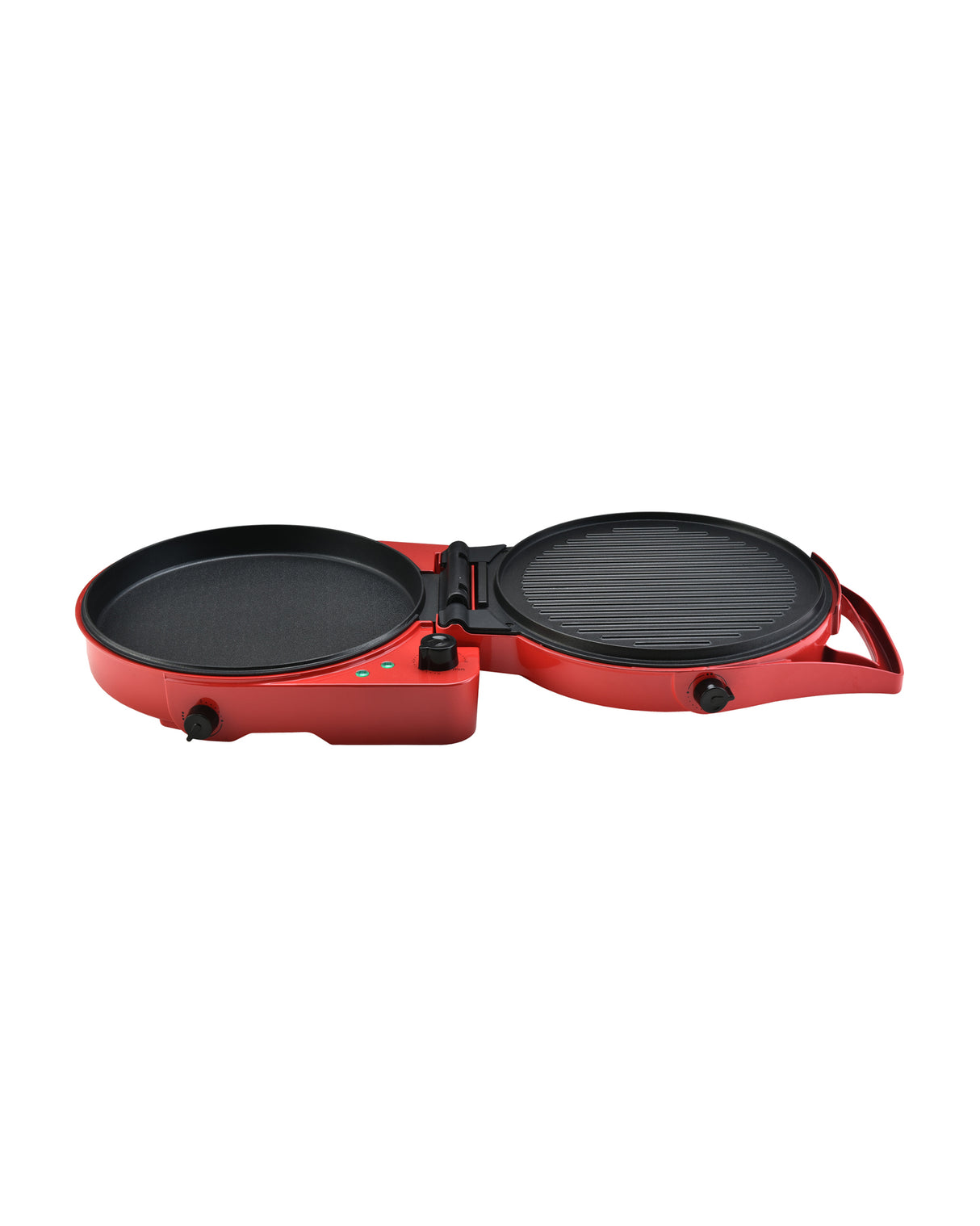 TODO 1800W Electric Pizza Maker Pizza Oven Dual Temperature Control Flat Grill - Red