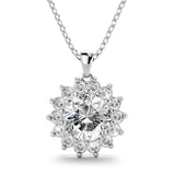 Maria Bloom Necklace Set Clear