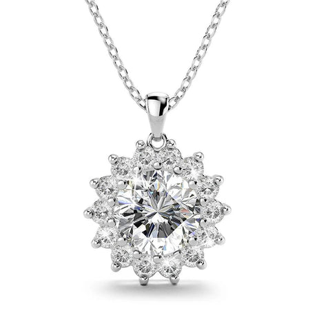 Maria Bloom Necklace Set Clear