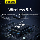 Baseus Bowie True Wireless Earphones Bluetooth V5.3 TWS Earbud WM01 - Black