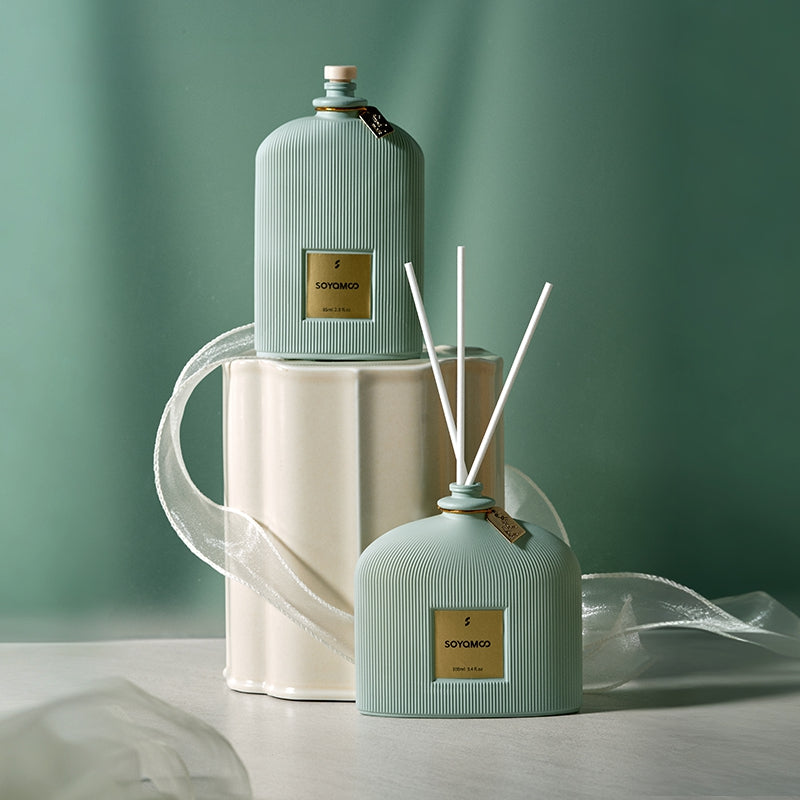 Ebony Bergamot Morandi Dream Wide Bottle Reed Diffuser