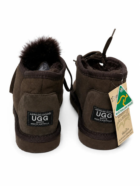 Australian Leather Ugg Boots - Chocolate - AU6
