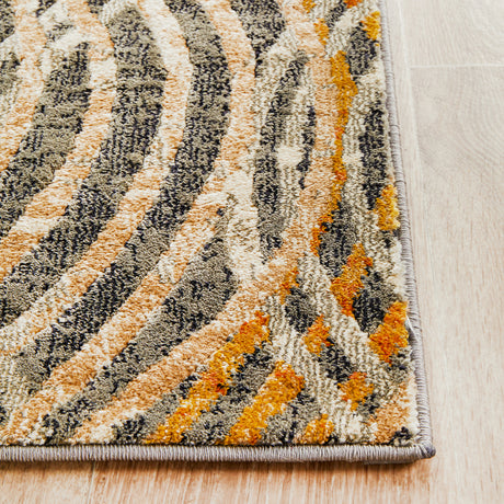 Dream Scape 852 Charcoal Runner Rug