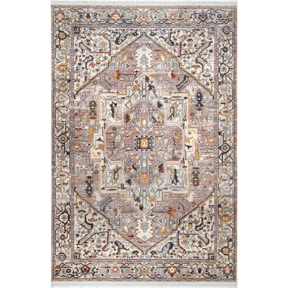 Heriz Mushroom Rug