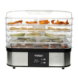 TODO 250W Stainless Steel Food Dehydrator Preserve Yogurt Fruit Dryer Jerky Maker