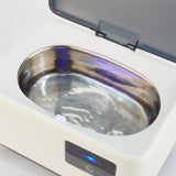TODO Ultrasonic Cleaner Sonic Wave Jewellery Cleaner Blue LED 600ml Stainless Steel Tank 3min Cycle