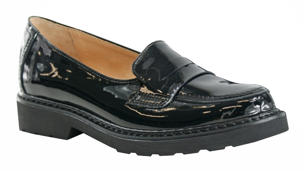 Bosccolo Womens Moccasin - Black