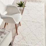 Saffron 44 Pink Runner Rug