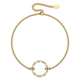 Boxed Orbit of Radiance Earrings & Beauty Bracelet Set with SWAROVSKI® Crystal in Gold