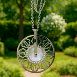Bullion Gold Vintage Medallion Necklace