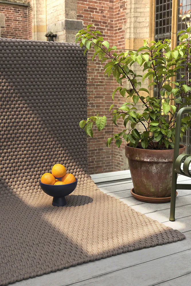 Brink & Campman Lace Grey Taupe Outdoor 497004 Rug