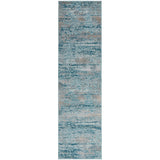 Opulence 115 Blue Runner Rug