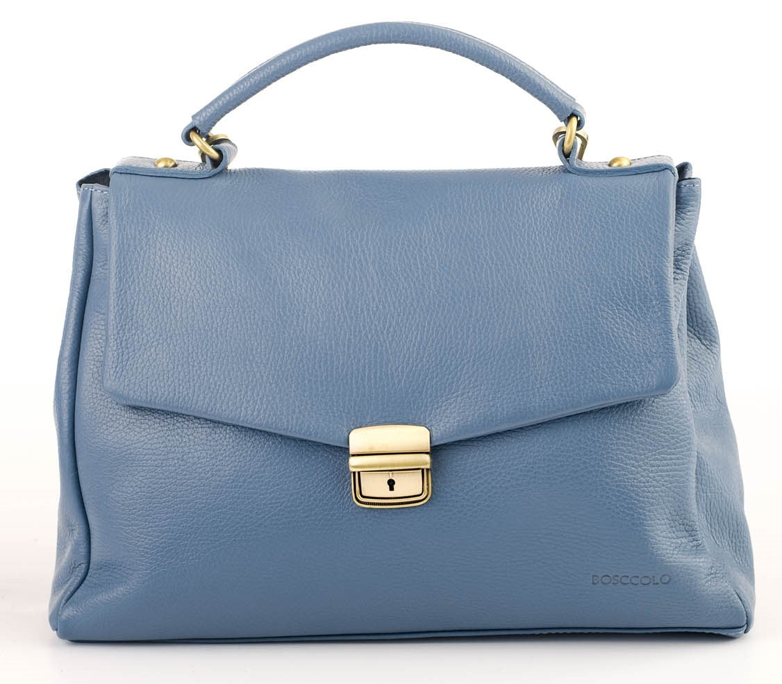 Bosccolo Briefcase - Blue