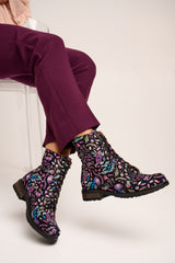 Bosccolo Womens Boots - Sealife Purple