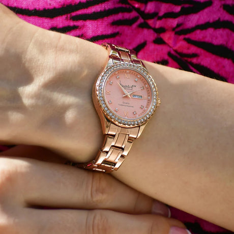 Krystal Couture Lustrous Watch Embellished with SWAROVSKI® Crystals