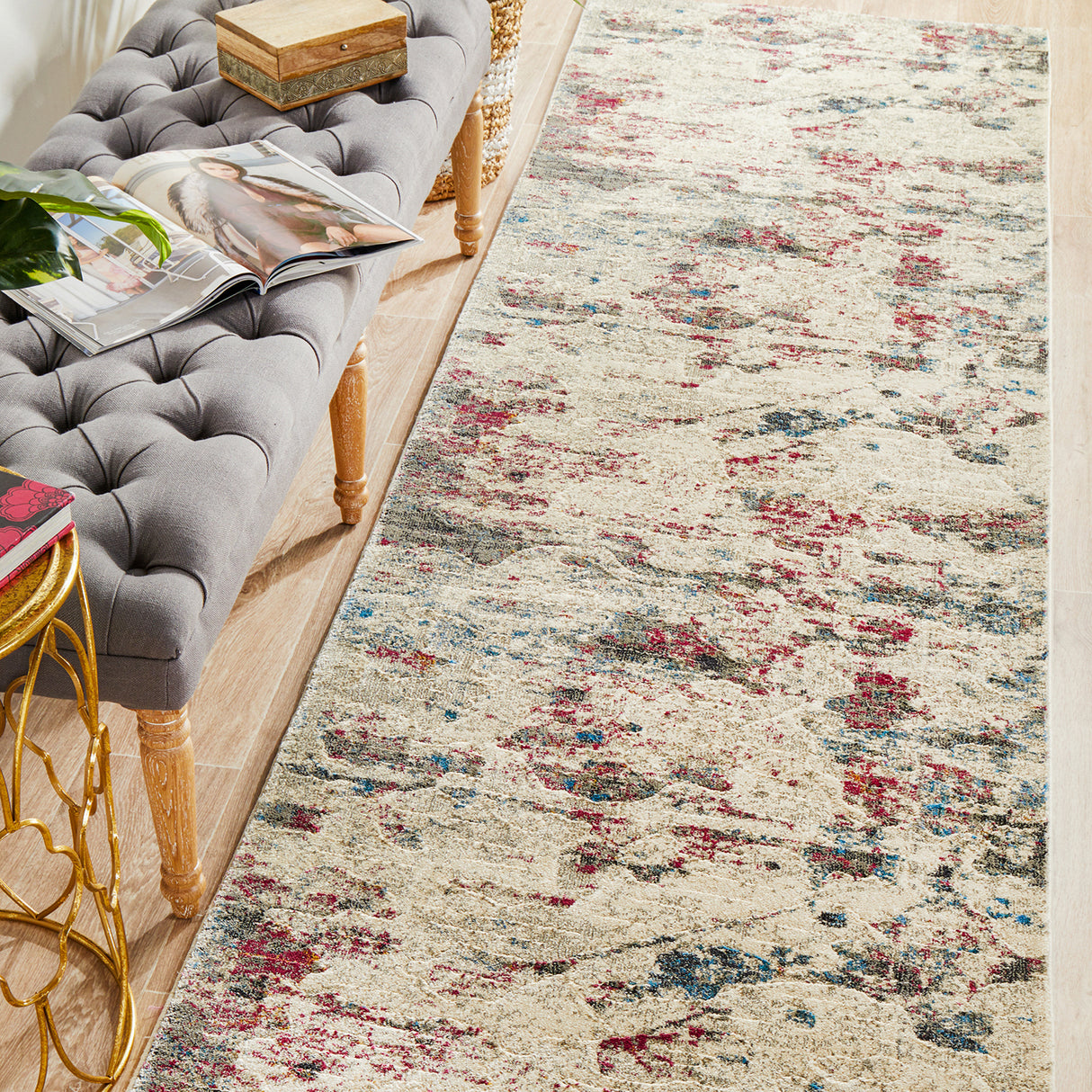 Dream Scape 860 Stone Runner Rug