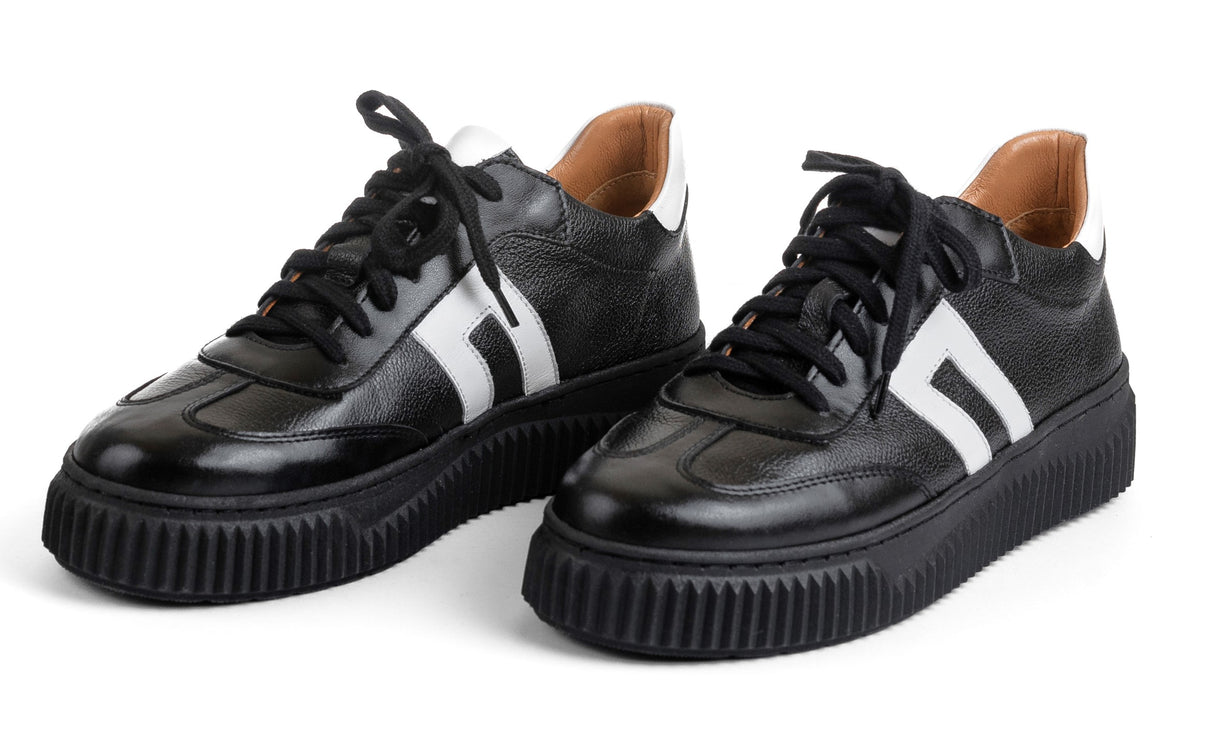 Bosccolo Womens Sneakers - Black/White