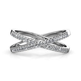 Krystal Couture Synergy Ring Embellished with SWAROVSKI Crystals