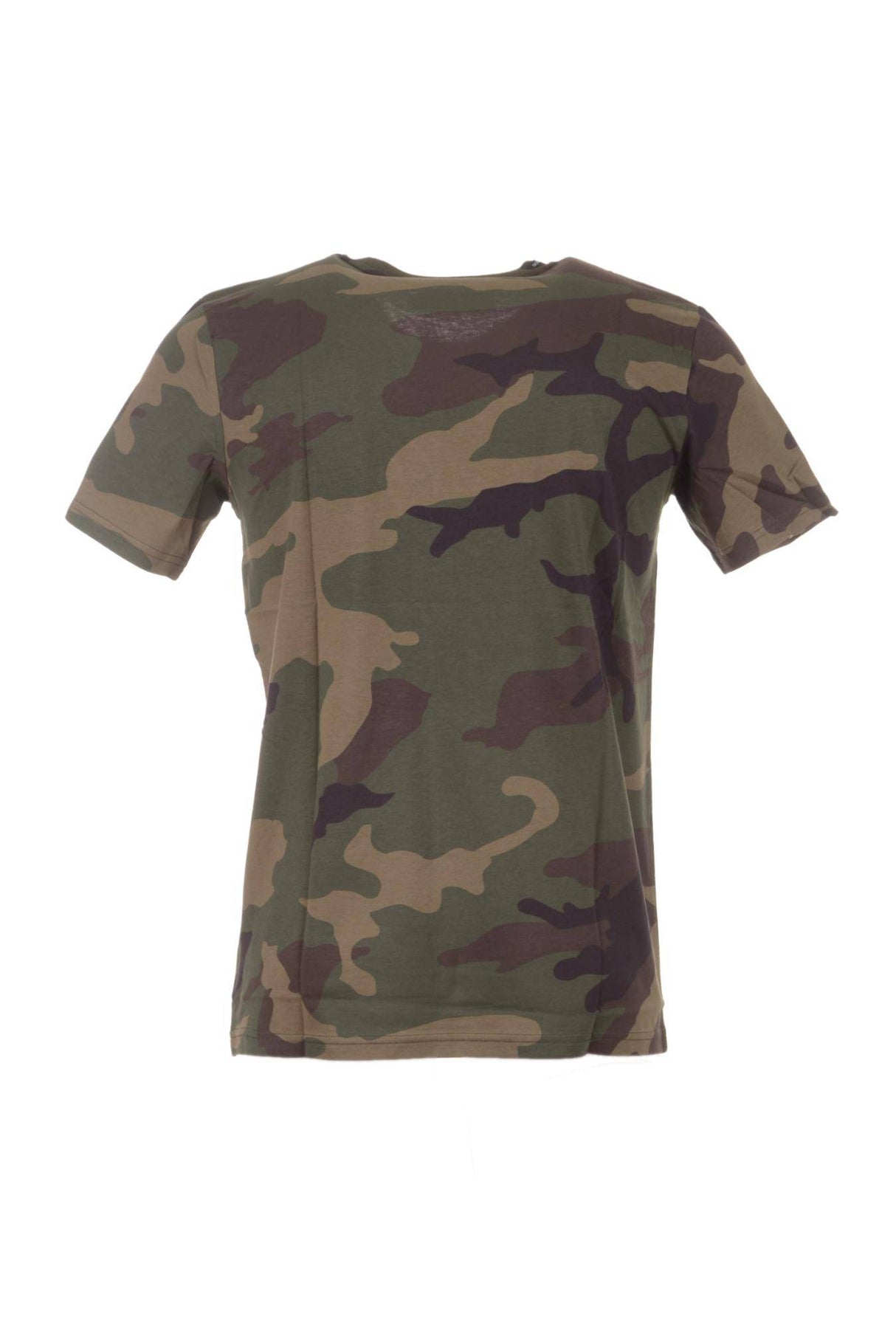 Dolce & Gabbana Men Camouflage Short Sleeve T-shirt