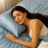 Pure Silk Pillowcase - Single Pack - Soft Blue