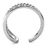 Boxed Feline On! Necklace and Ring Set Embellished with SWAROVSKI® Crystals In White Gold