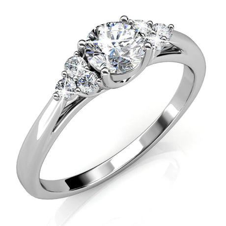 Krystal Couture Selena Ring Embellished with SWAROVSKI Crystals