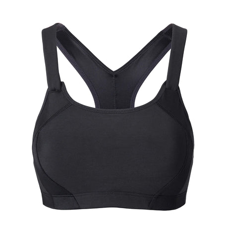 Ultra Max High Performance Padded Wireless Sports Bra - Black