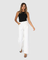 BY.DYLN Mave Jeans - White