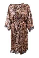 Dolce & Gabbana Women Animal Print Dressing Gown