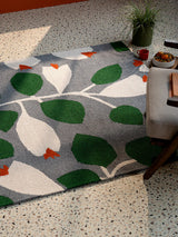 Scion Rosehip Blue 426718 Outdoor Rug