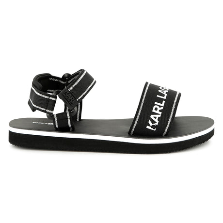 Karl Lagerfeld Girls Fete Musique D3 Sandals - Black