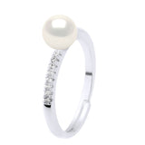 Ring Jewelry - Natural White - Longueur 42 cm