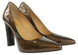 Bosccolo Womens Pumps - Dark Gold