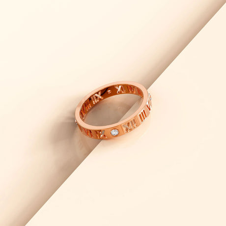 Bullion Gold Roman Reign Ring