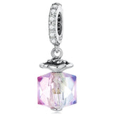 Solid 925 Signature Silver Magic Cuboid Charm