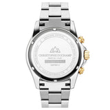 Christophe Duchamp Grand Mont - Black Dial & 316L Stainless Steel Strap