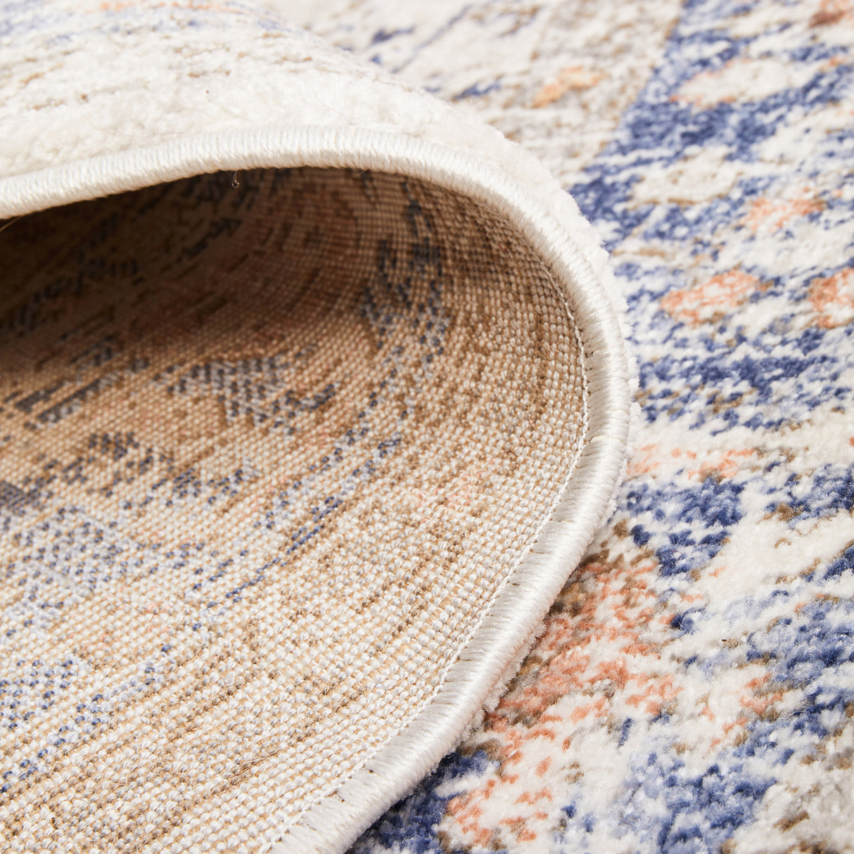 Mayfair Lorissa Blue Round Rug