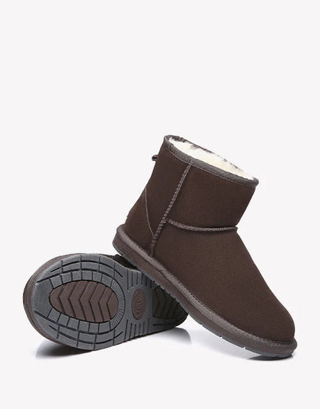 Mini Classic Suede in Chocolate