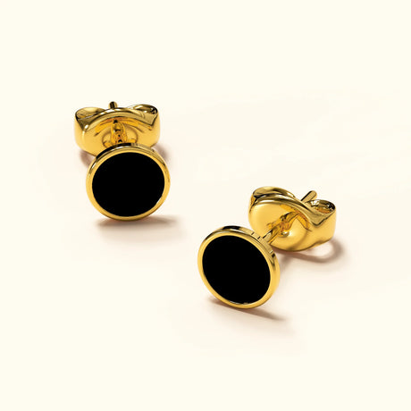 Bullion Gold Mitch Stud Earrings 8mm